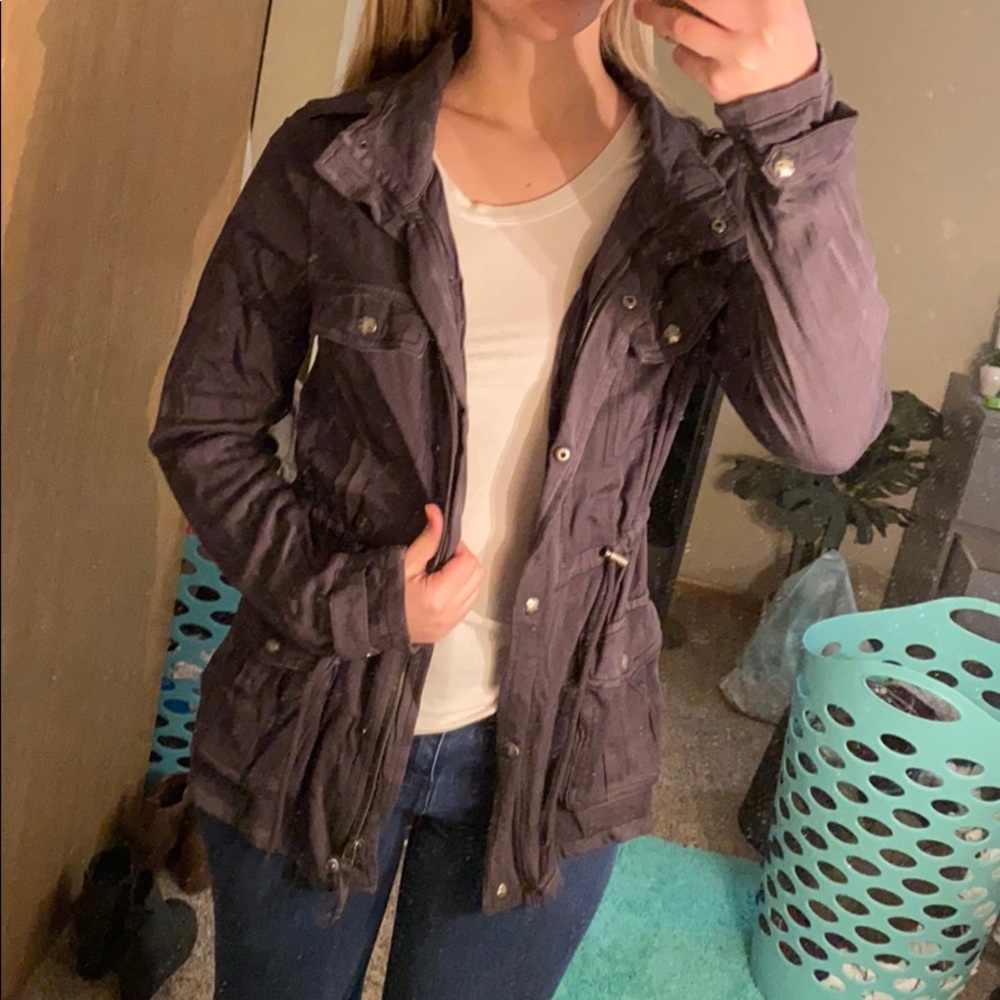 Grey Cloth Jacket